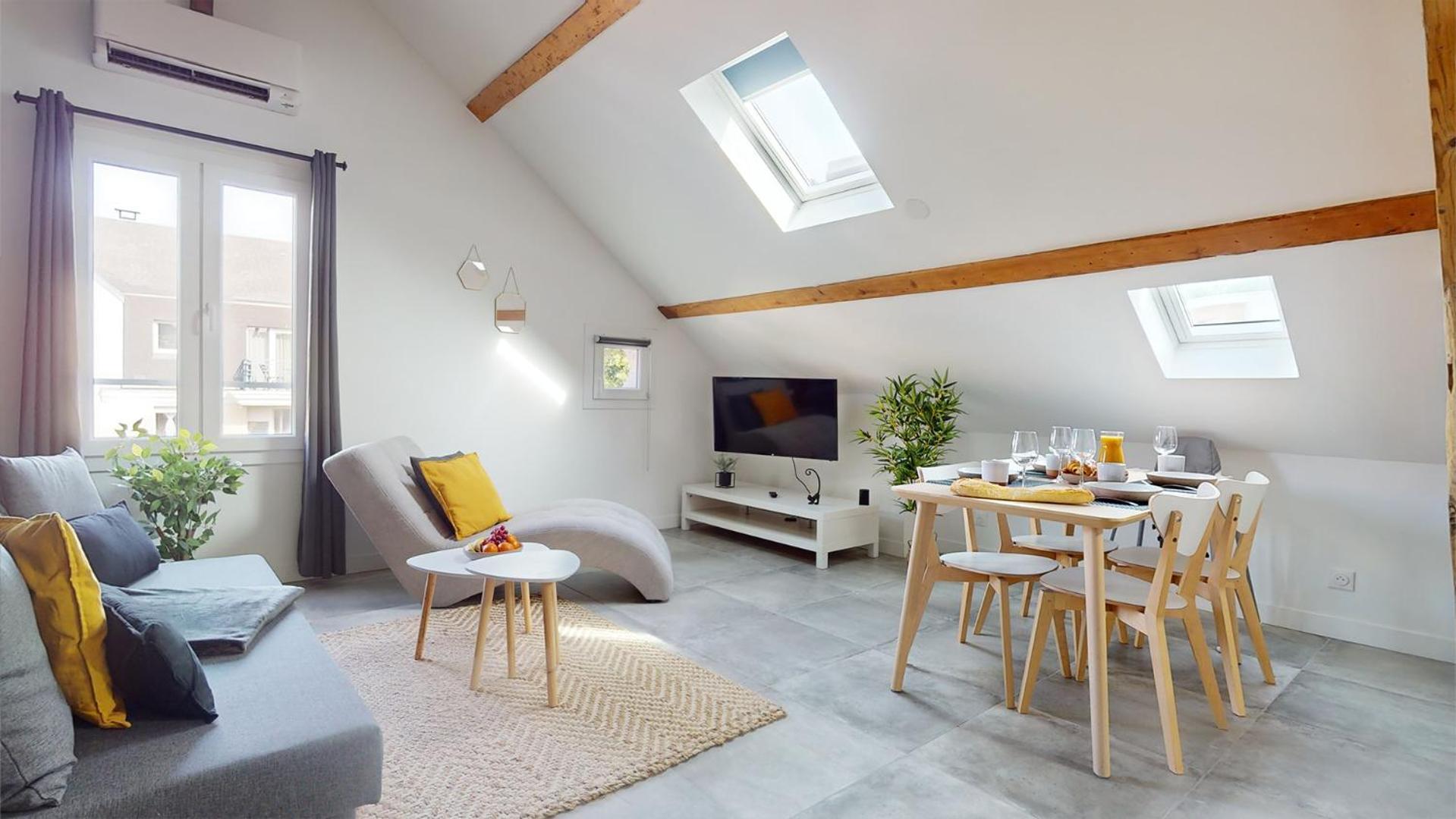 Magnifique Appartement- Proche Paris-Climatisation Argenteuil Dış mekan fotoğraf