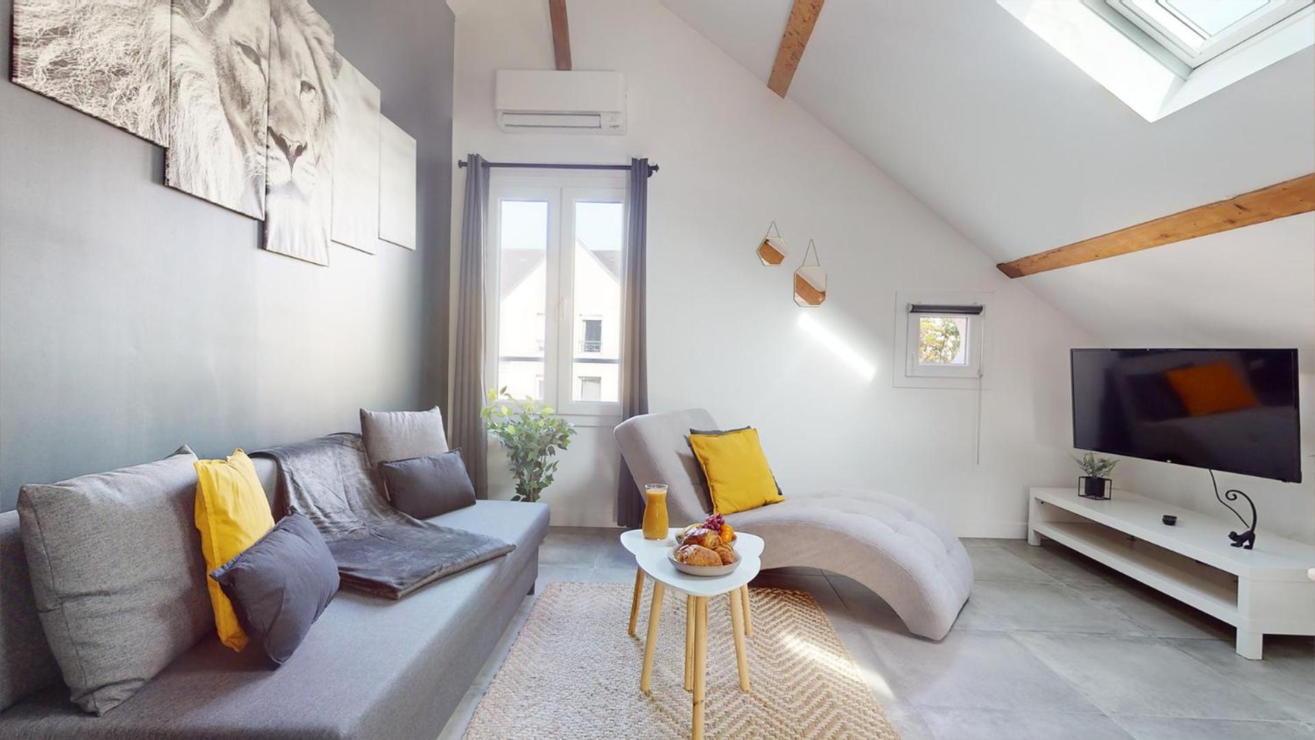 Magnifique Appartement- Proche Paris-Climatisation Argenteuil Dış mekan fotoğraf